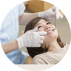 痛くしない治療を心がけております